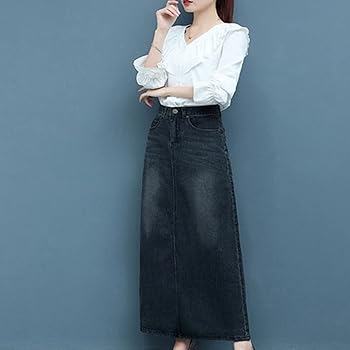 美品✨beautiful people スカート デニム タイト 黒 Amazon.co.jp: [KYAZJA] ロングタイトスカート ブラック/黒